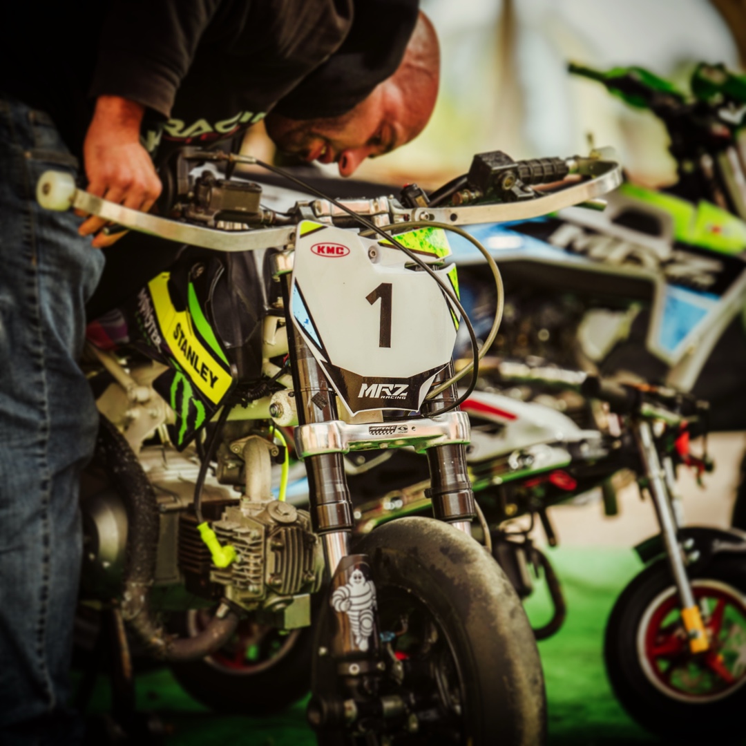 Preparación de motos